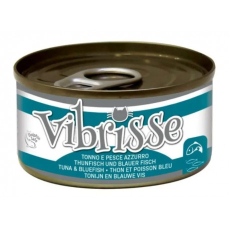 Vibrisse Adult Tuna & Blue Fish Консервы для взрослых кошек с тунцом и голубой рыбой
