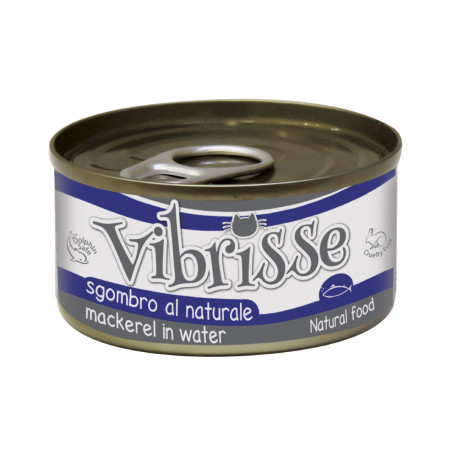 Vibrisse Adult Mackerel Консерви для дорослих кішок з макреллю у власному соку