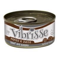 Vibrisse Adult Beef & Pumpkin Консерви для дорослих кішок з яловичиною та гарбузом