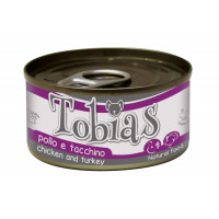Tobias Adult Chicken & Turkey Консерви для дорослих собак з куркою та індичкою