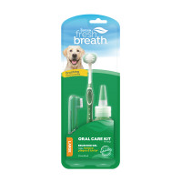 TropiClean Oral Care Kit Large Набор для чистки зубов Свежее дыхание для средних и крупных пород собак
