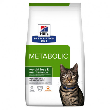 Hills Prescription Diet Feline Metabolic Weight Management Лечебный корм для взрослых кошек с лишним весом