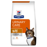 Hills Prescription Diet Feline s/d Urinary Care Chicken Лечебный корм для взрослых кошек при мочекаменной болезни с курицей