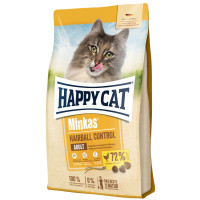 Happy Cat Minkas Hairball Control Geflugel Сухой корм для взрослых кошек с домашней птицей