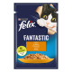 Felix Fantastic Консервы для взрослых кошек с курицей кусочки в желе