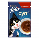 Felix Soup Beef Консерви для дорослих кішок з яловичиною