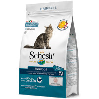 Schesir Cat Hairball Сухий монопротеїновий корм для котів з довгою шерстю