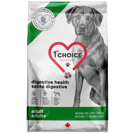 1st Choice Adult Digestive Health Medium and Large Сухий дієтичний корм для дорослих собак середніх та великих порід