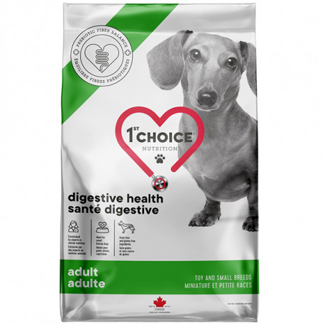 1st Choice Adult Digestive Health Toy and Small Сухой лечебный корм для собак мини и мелких пород 