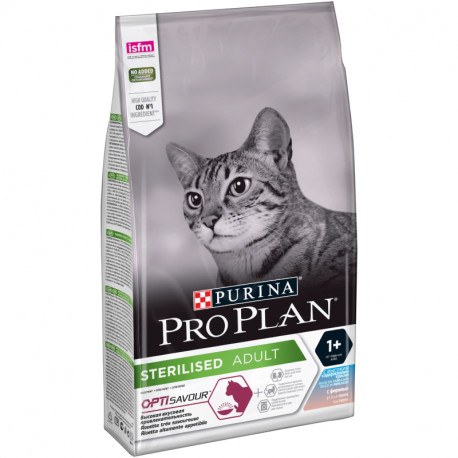 Pro Plan Sterilised Сухой корм для стерилизованных кошек с треской и форелью