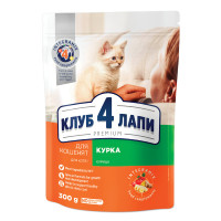 Club 4 Paws Premium Kitten Сухий корм для кошенят з куркою