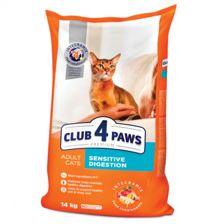 Club 4 Paws Premium Sensitive Сухий корм для дорослих кішок з чутливим травленням