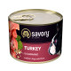 Savory Dog Gourmand Turkey Консерви для вибагливих собак з індичкою