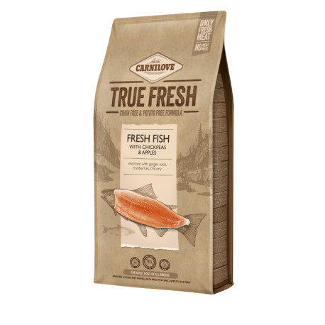 Carnilove True Fresh Fish for Adult Dogs Беззерновий сухий корм для дорослих собак з рибою