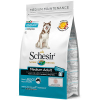 Schesir Dog Medium Adult Fish Сухий монопротеїновий корм для собак середніх порід з рибою
