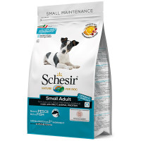 Schesir Dog Small Adult Fish Сухий монопротеїновий корм для собак малих порід з рибою
