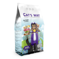 Cat’S Way Lavander Scented Комкующийся бентонитовый наполнитель с ароматом лаванды