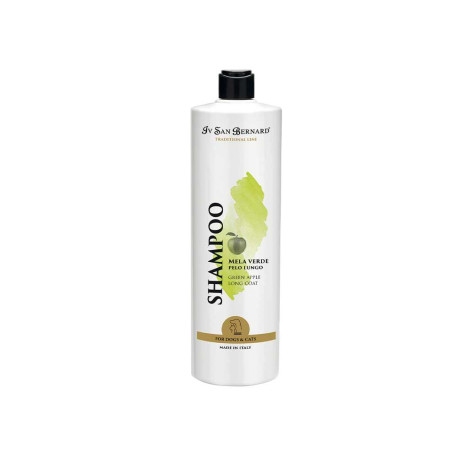 Iv San Bernard Green Apple Шампунь для длинной шерсти, смягчающий из зеленых яблок