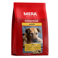 Mera Essential Univit Сухий корм для собак із нормальним рівнем активності змішана крокета