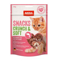 Mera Snacks Crunch & Soft Lachs Снеки для кошек с лососем