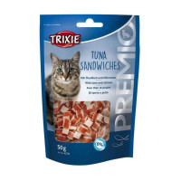 Trixie Premio Tuna Sandwiches Лакомства для кошек с тунцом и курицей