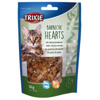 Trixie Premio Barbecue Hearts Лакомства для кошек с куриной грудкой