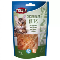 Trixie Premio Chicken Filet Bites Лакомства для кошек с куриным филе
