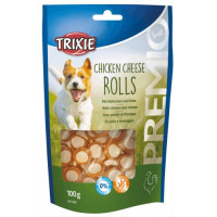 Trixie Chicken Cheese Rolls Лакомства для собак с курицей и сыром
