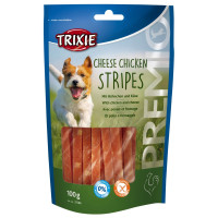 Trixie Premio Cheese Chickies Stripes Лакомства для собак с сыром и курицей