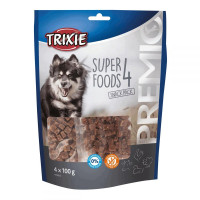 Trixie Premio Superfoods 4 Snack Pack Лакомства для собак с курицей, уткой, говядиной, ягненком и ягодами