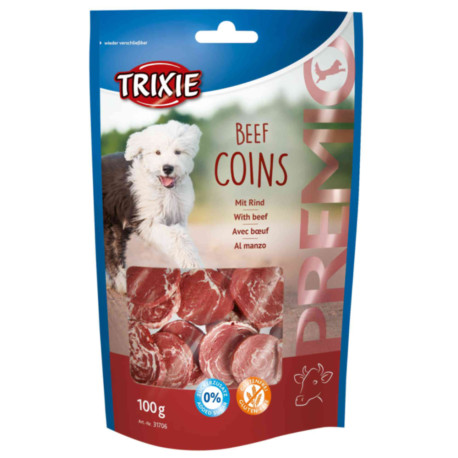 Trixie Premio Beef Coins Ласощі для собак з яловичиною