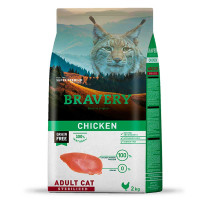Bravery Adult Cat Sterilized Chicken Сухой корм для стерилизованных кошек с курицей