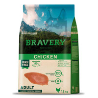 Bravery Adult Large and Medium Chicken Сухой корм с курицей для взрослых собак средних и крупных пород