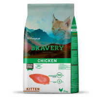 Bravery Kitten Cat Chicken Сухий корм для кошенят з куркою