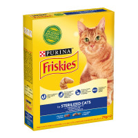 Friskies Neutered Сухий корм для стерилізованих кішок з лососем та овочами