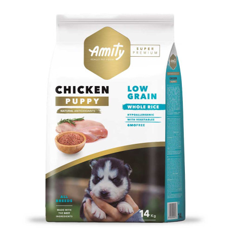 Amity Super Premium Puppy Сухий корм для цуценят всіх порід з куркою