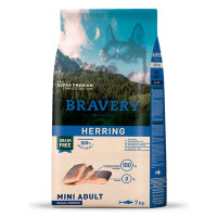 Bravery Adult Mini Herring Сухой корм с сельдью для взрослых собак мелких пород
