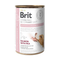 Brit GF Veterinary Diets Dog Hypoallergenic Лечебные консервы для взрослых собак при с пищевой аллергии или непереносимости