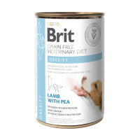 Brit GF Veterinary Diets Dog Obesity Лікувальні консерви для дорослих собак при ожирінні