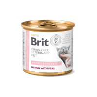 Brit GF Veterinary Diets Cat Hypoallergenic Лікувальні консерви для дорослих кішок при харчовій алергії