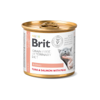 Brit GF Veterinary Diets Cat Renal Лечебные консервы для взрослых кошек при почечной недостаточности
