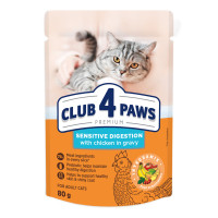 Club 4 Paws Premium Sensitive Консервы для взрослых кошек с чувствительным пищеварением