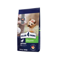 Club 4 Paws Premium Adult Small Breeds Duck Сухой корм для взрослых собак мелких пород с уткой