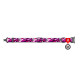 Collar Waudog Nylon Нашийник для собак нейлоновий c QR паспортом металева пряжка-фастекс Рожевий камо