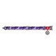 Collar Waudog Nylon Ошейник для собак нейлоновый c QR паспортом металлическая пряжка-фастекс Фиолетовый камо