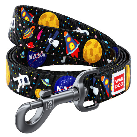 Collar Waudog Nylon Повідець для собак нейлоновий NASA