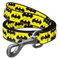 Collar Waudog Nylon Повідець для собак нейлоновий Бетмен Лого