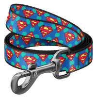 Collar Waudog Nylon Повідець для собак нейлоновий Супермен Лого