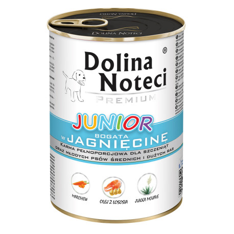 Dolina Noteci Premium Junior Консерви для цуценят з ягнятком