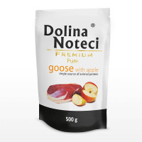 Dolina Noteci Premium Pure Goose With Apple Консервы для собак при аллергии с уткой и яблоками пауч